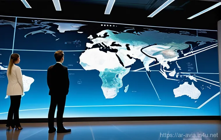 항공운항관리사와 국제 협력 - **Prompt: Dedicated Air Traffic Controller in a High-Tech Control Center**
    "A dedicated air traf...